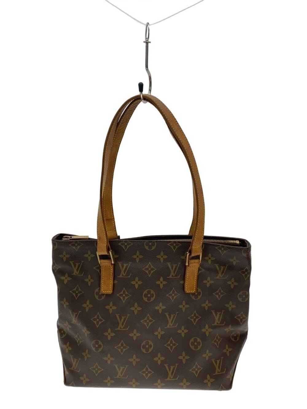 LOUIS VUITTON Cabas Piano Monogram Canvas Brown All over